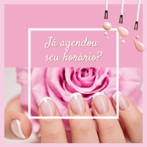 post para manicure de agende seu horário