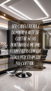 Frases de cabeleireira para status