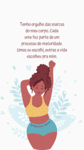 Frases sobre sentir-se bem com seu corpo