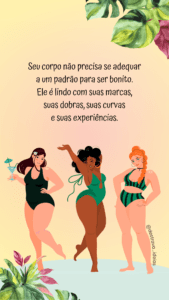 Frases sobre sentir-se bem com seu corpo