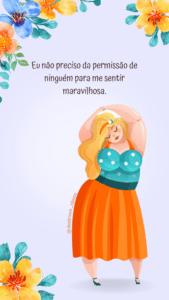 Frases sobre sentir-se bem com seu corpo