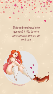 Frases sobre sentir-se bem com seu corpo