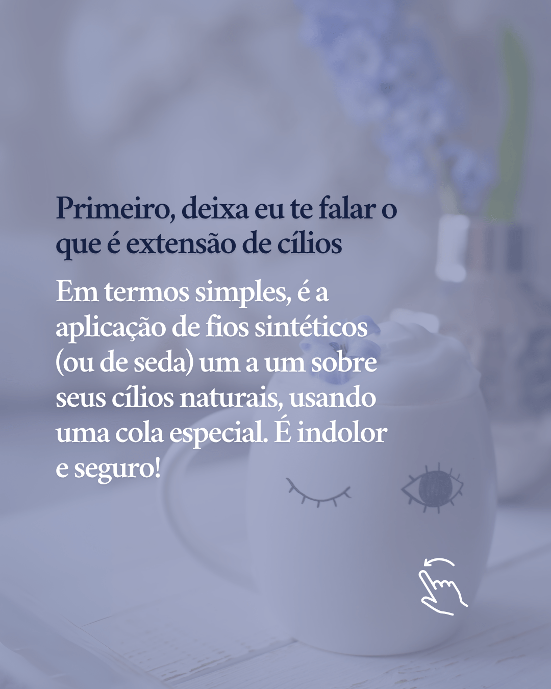19 Posts Informativos Sobre Tipos de Extensão de Cílios - Destrava Ideias