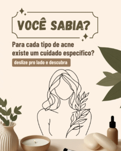 diferentes tipos de acne e seus tratamentos