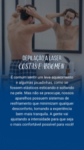 Depilação a laser masculina