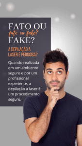 depilação a laser masculina