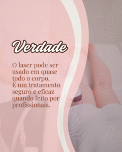 Mitos e verdades sobre depilação a laser