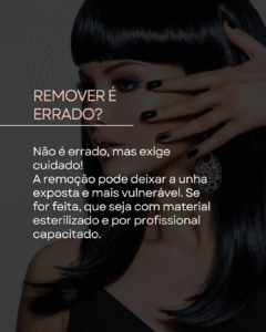 remover ou não cutículas