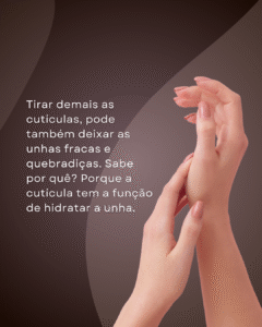 remover ou não cutículas