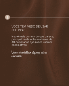 peeling para mulheres 40
