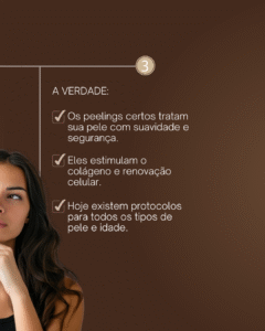 peeling para mulheres 40