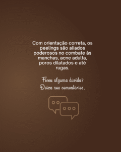peeling para mulheres 40