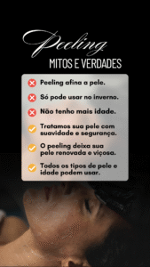peeling para mulheres 40