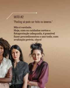peeling para mulheres 40