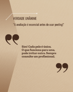 peeling para mulheres 40