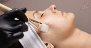 Limpeza de pele com peeling para mulheres 40+- Posts prontos