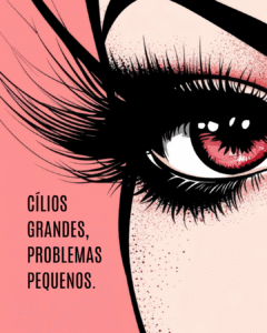 Frases para quem ama extensão de cílios