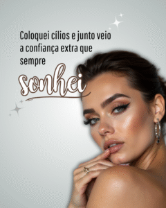 Frases para quem ama extensão de cílios