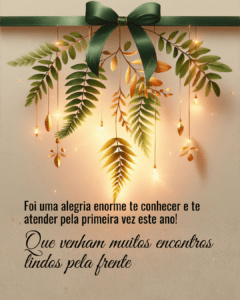 Mensagens de agradecimento de final de ano