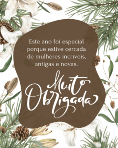 Mensagens de agradecimento de final de ano