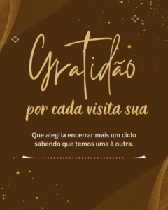 Mensagens de agradecimento de final de ano