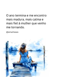 Frases para Encerrar o Ano com Leveza