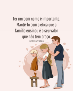 Frases para status do WhatsApp sobre família