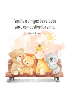 Frases para status do WhatsApp sobre família
