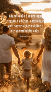 Frases para status do WhatsApp sobre família