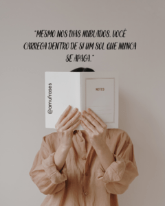 Frases positivas e leves para status