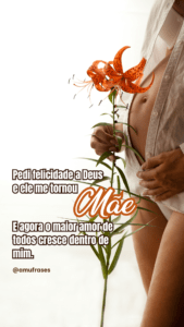 Frases sobre a alegria de estar grávida
