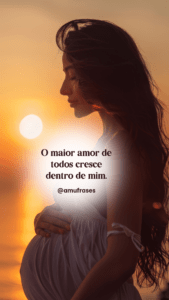 Frases sobre a alegria de estar grávida