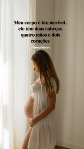 Frases sobre a alegria de estar grávida