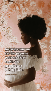 Frases sobre a alegria de estar grávida