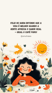 Frases sobre café para status