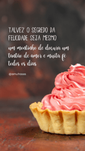 Frases para Confeiteira de Cupcakes