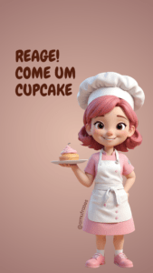 Frases para Confeiteira de Cupcakes
