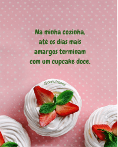 Frases para Confeiteira de Cupcakes