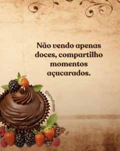 Frases para Confeiteira de Cupcakes