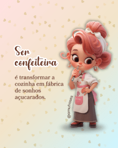 Frases para Confeiteira de Cupcakes
