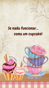 Frases para Confeiteira de Cupcakes
