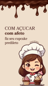 Frases para Confeiteira de Cupcakes