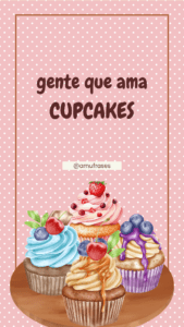 Frases para Confeiteira de Cupcakes