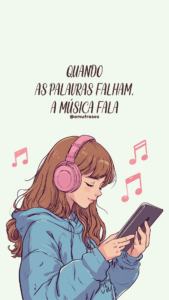 Frases para quem não vive sem música