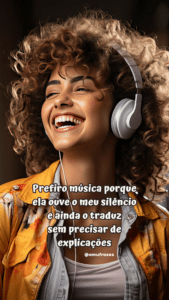 Frases para quem não vive sem música