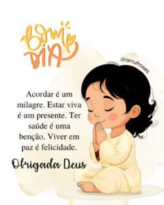 mensagens de bom dia para agradecer a Deus
